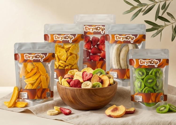Freeze-Dried Fruits DrynDip